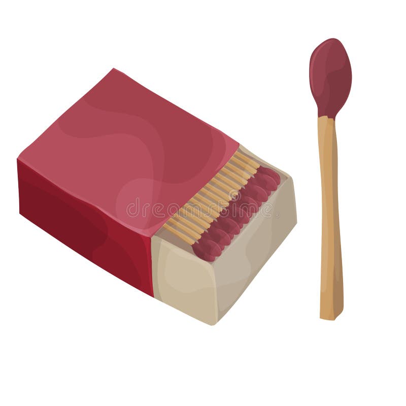 Palito De Fósforo Queimado Com Fogo. Conjunto De Fósforos Com Paletas De  Sulfurecimento Que Vão Da Ignição à Extinção. Desenho Ani Ilustração do  Vetor - Ilustração de pequeno, flama: 247943602