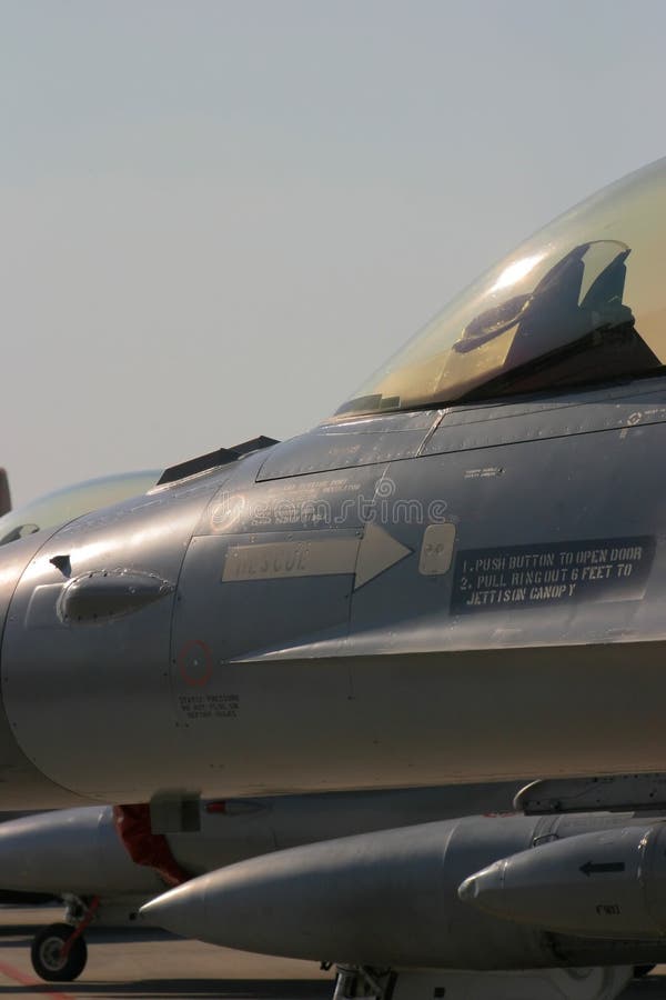 F-16 Fighting Falcon military aircraft