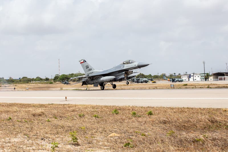 F-16C de l'U.S. Air Force photos libres de droits F-16C de l'U.S. Air Force photos libres de droits