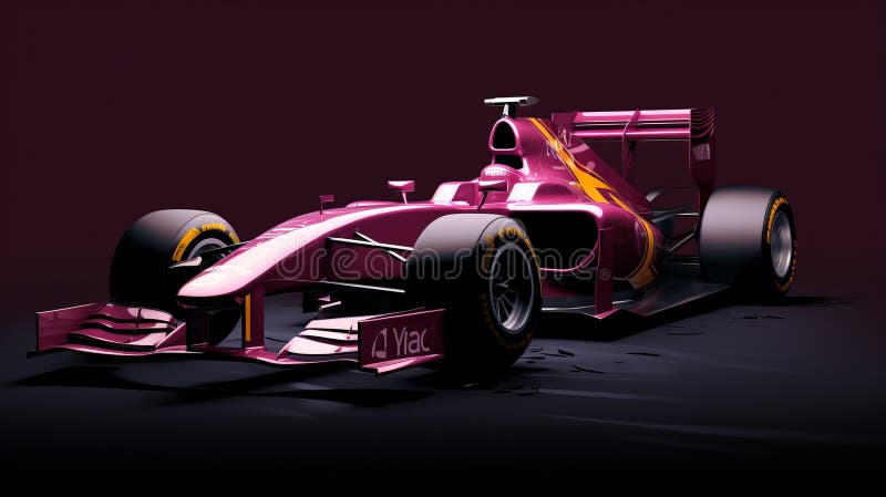 a realistic and hyper-detailed rendering of a dark pink, orange, and yellow f1 car. the car is showcased in a dark setting, with a combination of dark magenta and brown colors. created by yeong-hao han, this 32k uhd image captures the curvaceous simplicity of the car, highlighted by dark maroon and white accents, as well as dark magenta and gold elements. ai generated. a realistic and hyper-detailed rendering of a dark pink, orange, and yellow f1 car. the car is showcased in a dark setting, with a combination of dark magenta and brown colors. created by yeong-hao han, this 32k uhd image captures the curvaceous simplicity of the car, highlighted by dark maroon and white accents, as well as dark magenta and gold elements. ai generated