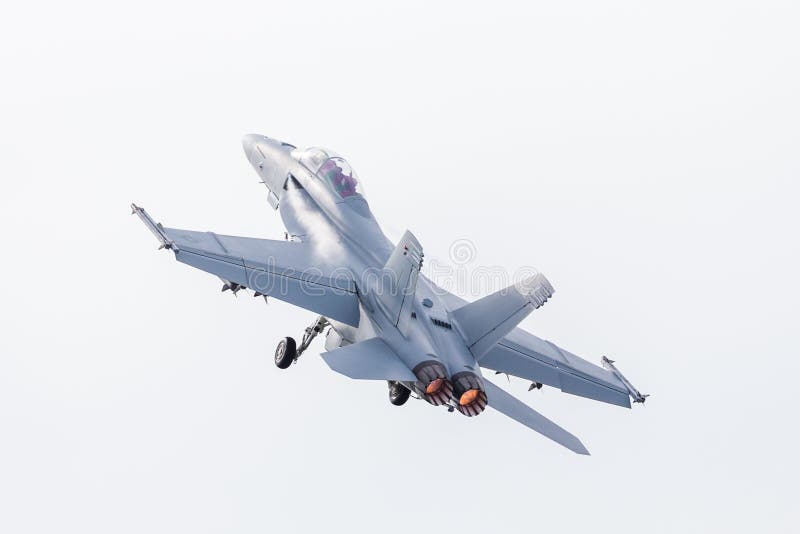 F/A-18 Super Hornet from the US Navy lifting into the sky stock images F/A-18 Super Hornet from the US Navy lifting into the sky stock images