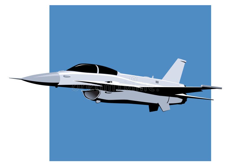 F16 μαχητικό πρότυπο αφίσας αεροσκαφών σύγχρονων μαχητών γερακιών. απεικόνιση αποθεμάτων