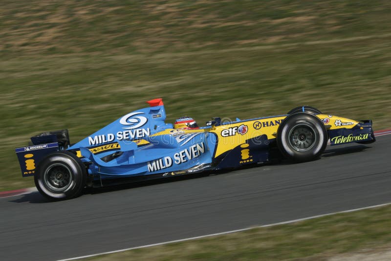 F1 2006 - Fernando Alonso Renault Fotografia Editorial - Imagem de fernando, alonso: 10729167