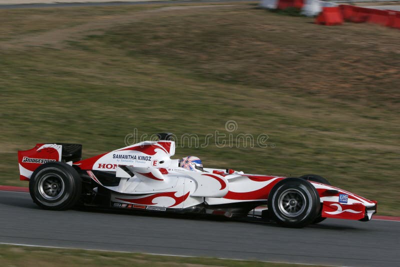 F1 2007 - Anthony Davidson Super Aguri Editorial Stock Photo - Image of ...