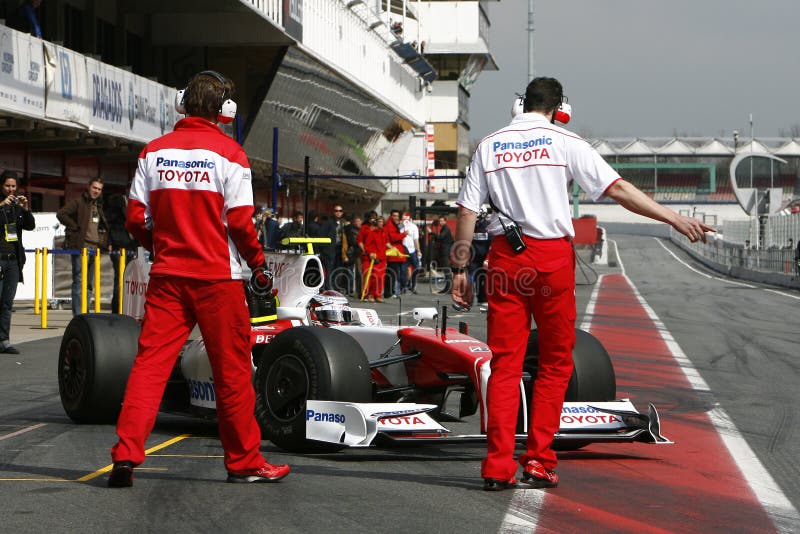 【特注】TOYOTA TF109 J.Trulli 特注】TOYOTA TF109 J.Trulli