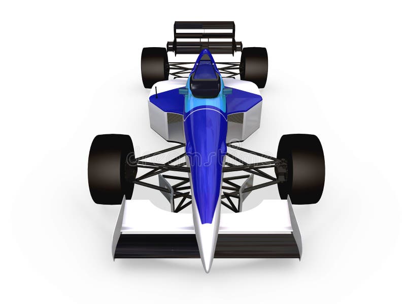 Download F1 blue racing car vol 2 stock illustration. Illustration of fans - 1252597
