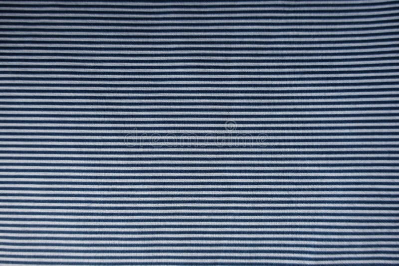 Fabric with Blue and White Horizontal Stripes Stock Photo Image of