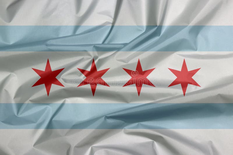 5' x 3' Chicago Flag America City Illinois State American USA US America City 