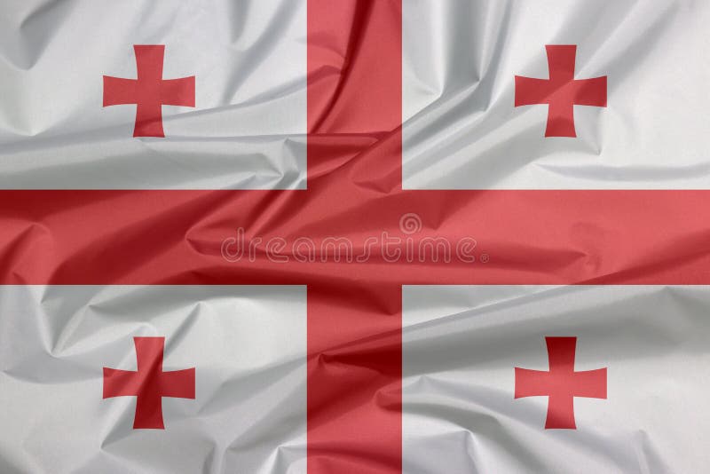 Bandera blanca con una cruz roja