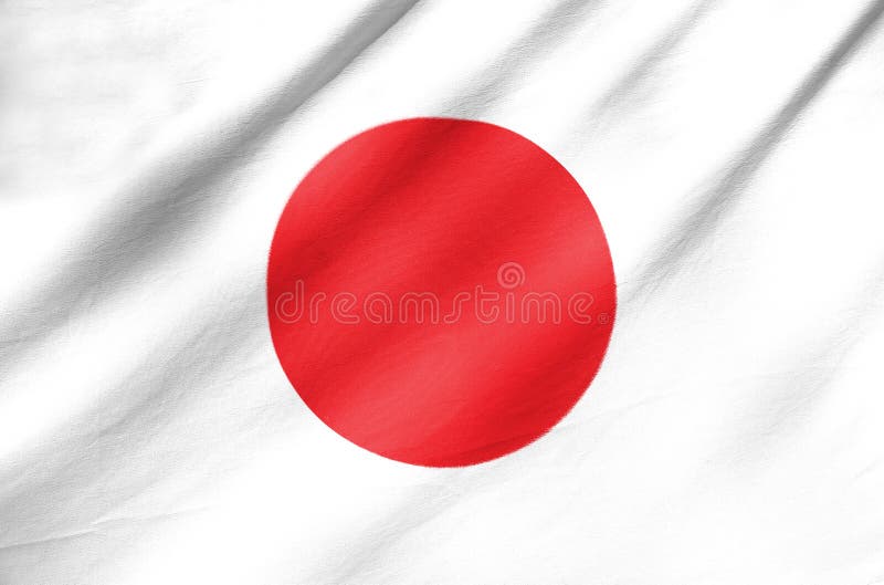 Fabric Flag of Japan