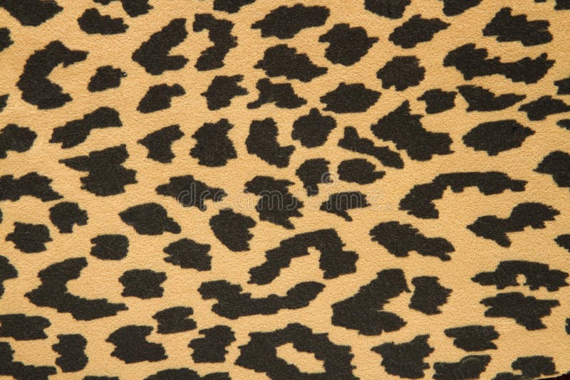 Fabric - leopard skin stock photo