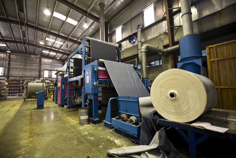 Fabric manufacturing stock image. Image of drum, textile 18679255