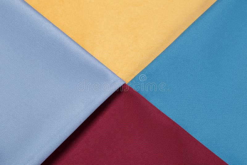 Fabric Neatly Folded, Laid Out with Different Patterns for Design Stock Photo Image of pattern