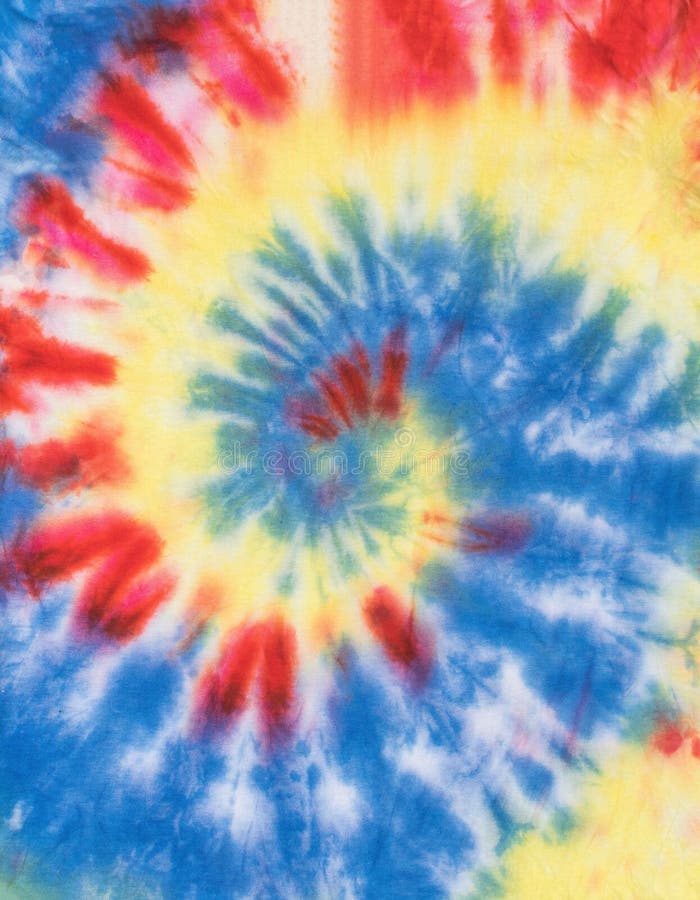 different tie dyeing patterns