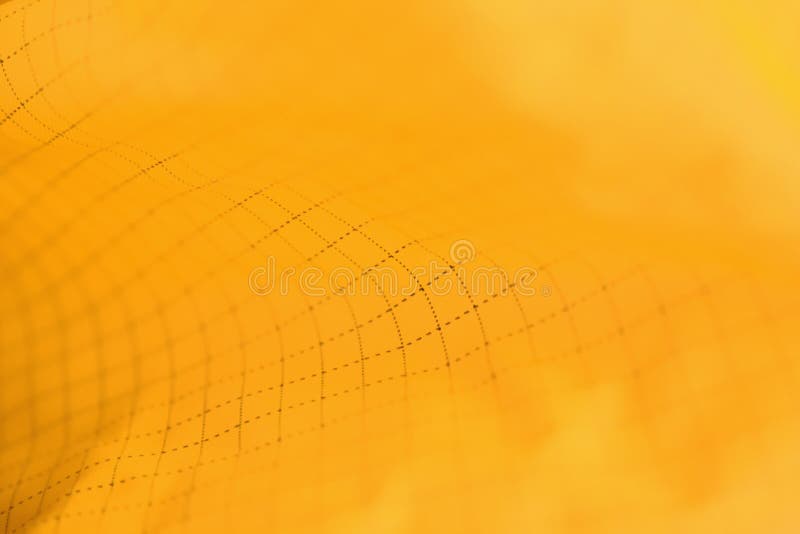 Fabric with a pattern in the cell, blurred image yellow royalty free illustration