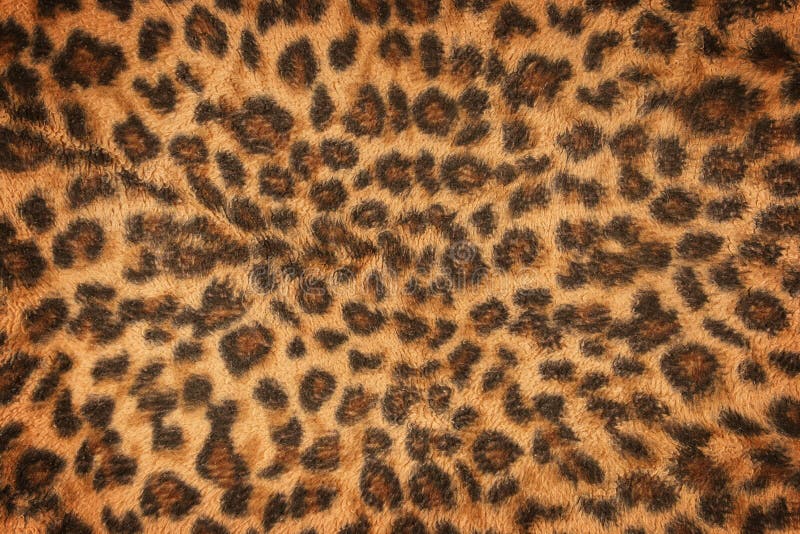 the fabric pattern leopard pattern for background and texture.