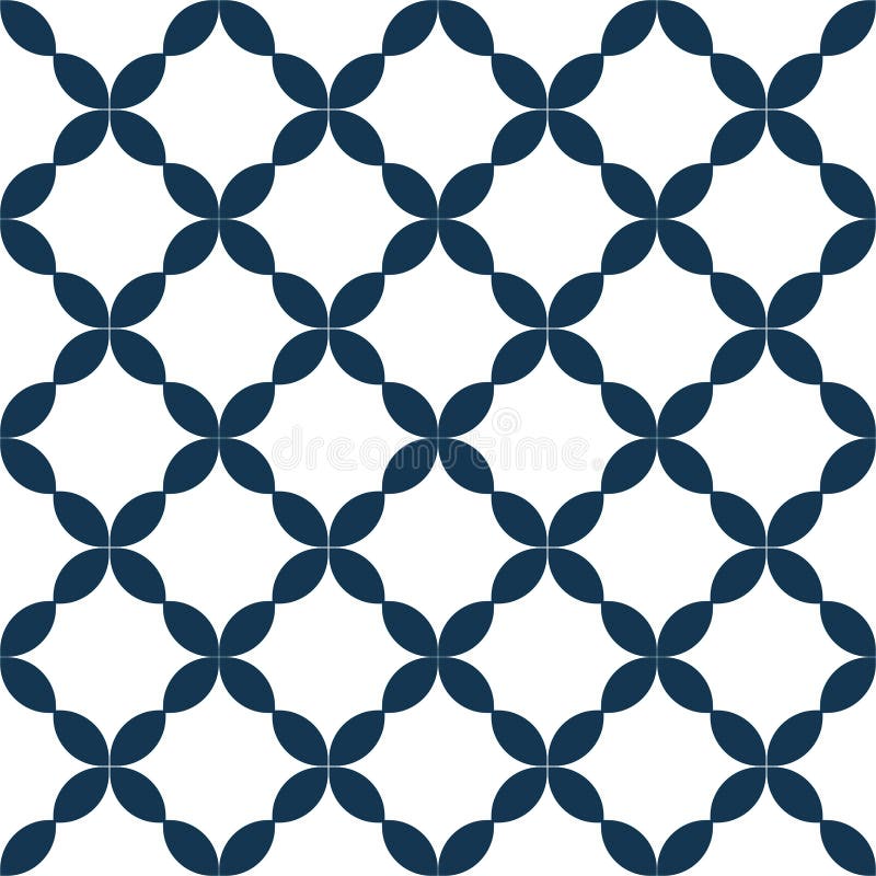 Fabric print. Geometric pattern in repeat. Seamless background