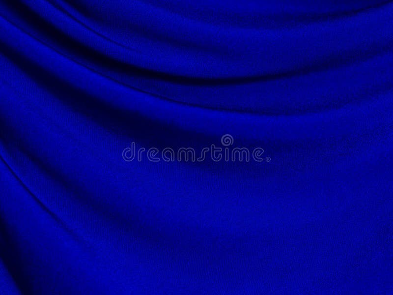 Fabric texture in blue background