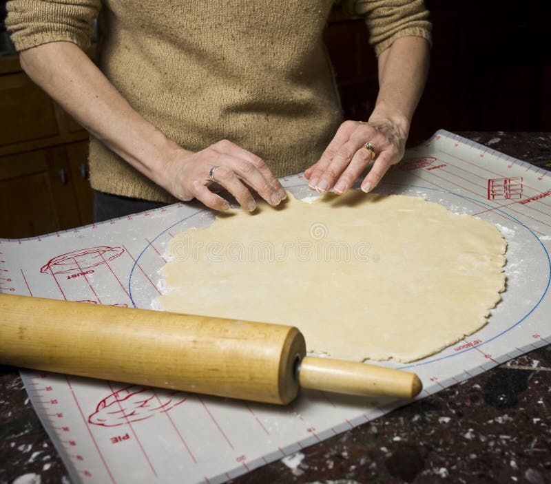Fabricación de una corteza de empanada