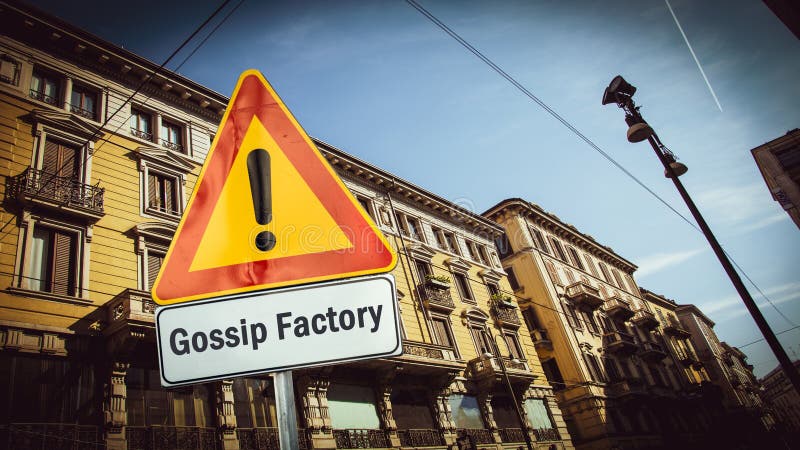 Fabryka plotek o znakach ulicznych zdjęcie stock