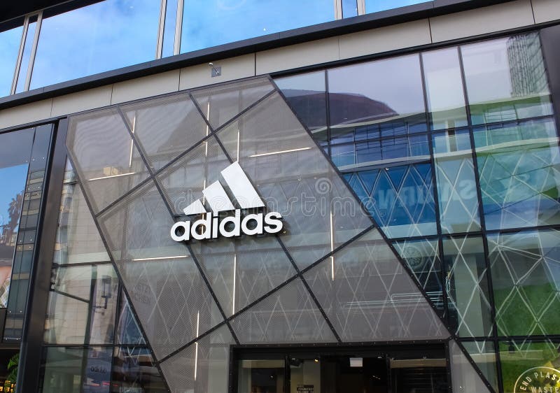 The Facade of Adidas Store in Frankfurt Main, Germany Editorial Stock Image - of german, 251564924