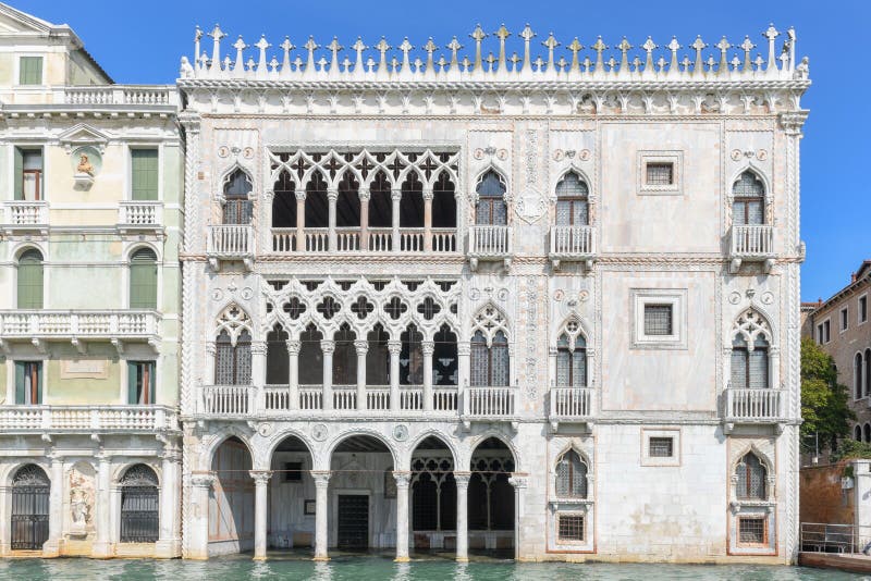 Ca D`Oro Palace - Venice, Italy stock photos Ca D`Oro Palace - Venice, Italy stock photos