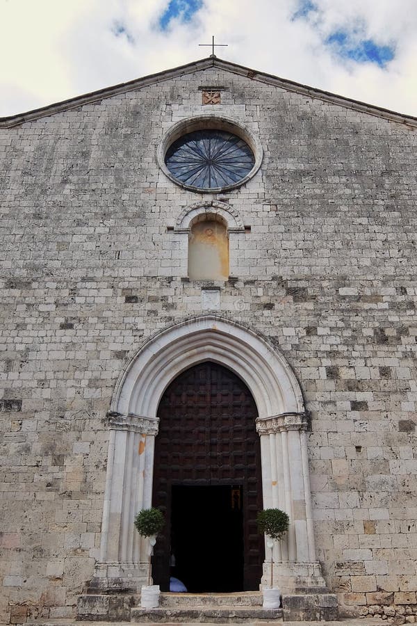 Chiesa Di San Francesco D'Assisi, Matera Stock Image - Image of windows ...
