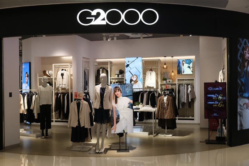 Facade of G2000 Clothing Store Editorial Photography - Image of ...