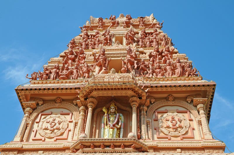 Facade Of A Hindu Temple