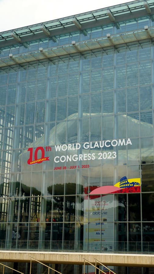 Facade of the LA NUVOLA Congress Center in EUR, during the 10th World Congress on
