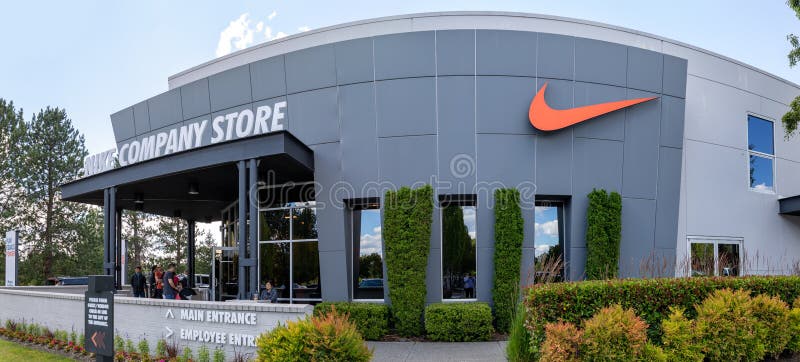 Facade Nike Company Store in Beaverton, Editorial Photo - Image corporate, building: 153524276