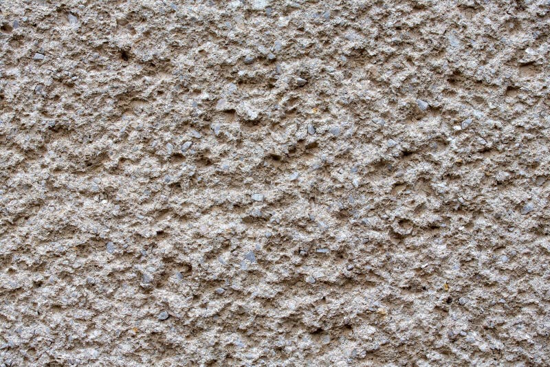 Facade plaster texture in slovak called Brizolit. Single layer sprayed cement plaster wallpaper. Single-ply monolithic plaster