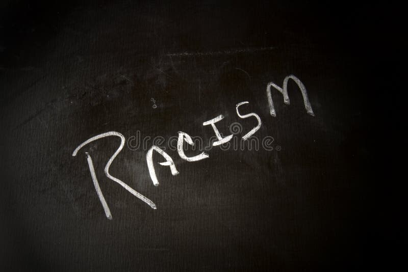 Faccia luce sul razzismo immagine stock Faccia luce sul razzismo immagine stock