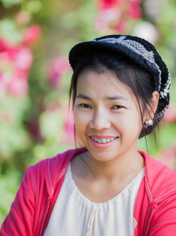 Face of beautiful asian woman stock images Face of beautiful asian woman stock images
