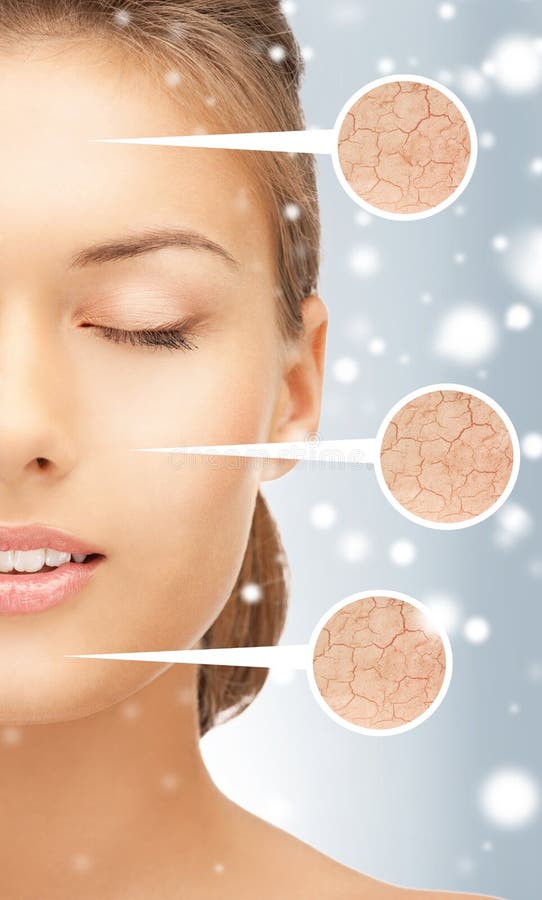 Face of beautiful woman stock photos Face of beautiful woman stock photos