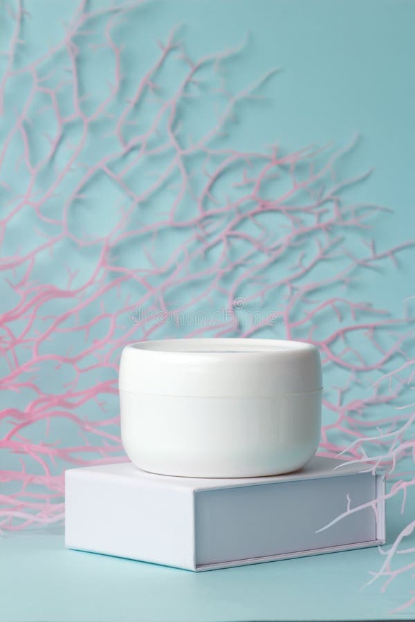 Face and body skin care cream butter with marine minerals royalty free stock photo Face and body skin care cream butter with marine minerals royalty free stock photo