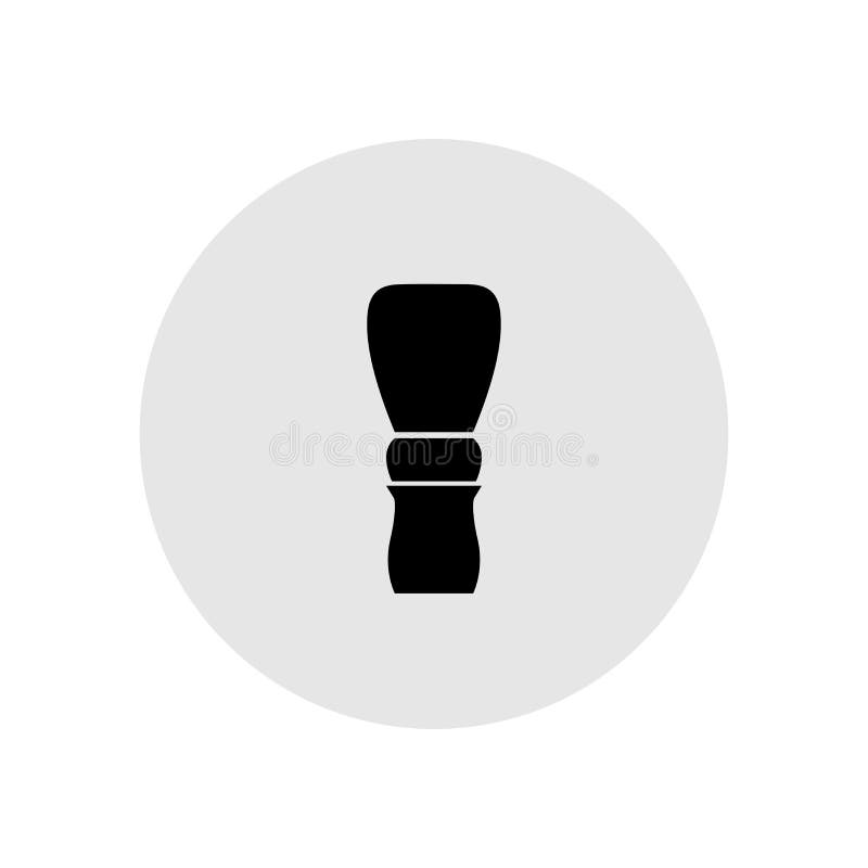 Face brush icon stock illustration. Illustration of salon 115483296