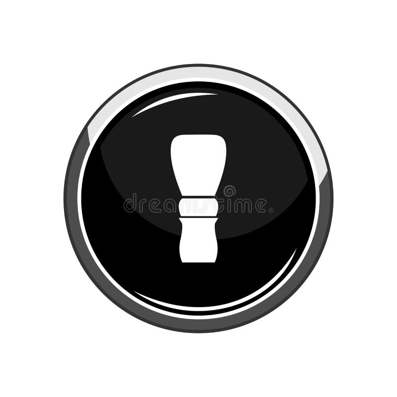 Face brush icon stock illustration. Illustration of hair 115485462