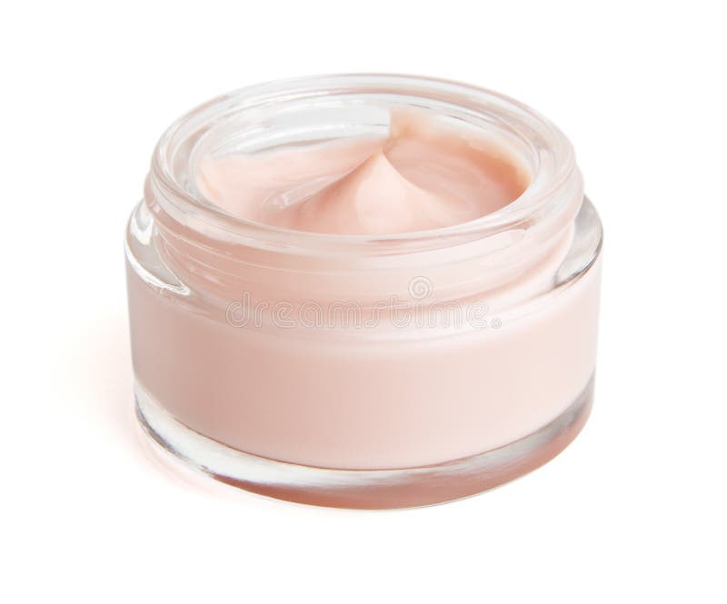 Face cream in a jar