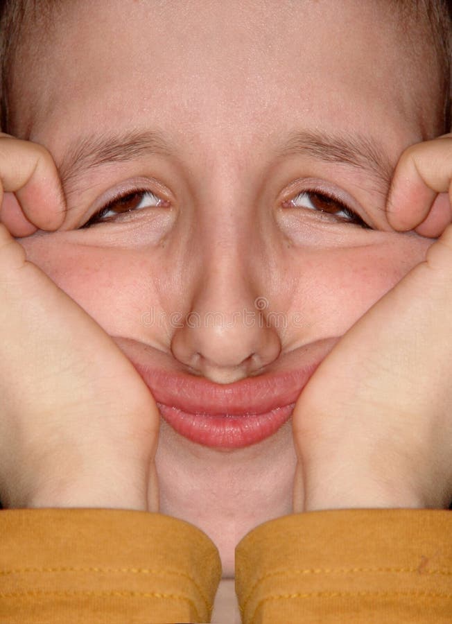 Face engraçada imagem de stock Face engraçada imagem de stock