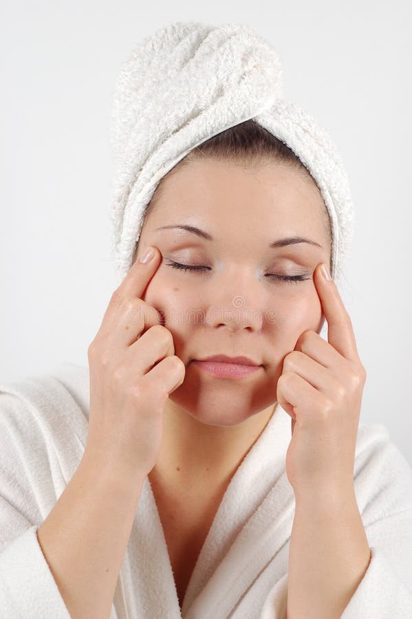 Face massage #7 stock photo. Image of clay, rejuvenation - 1745108