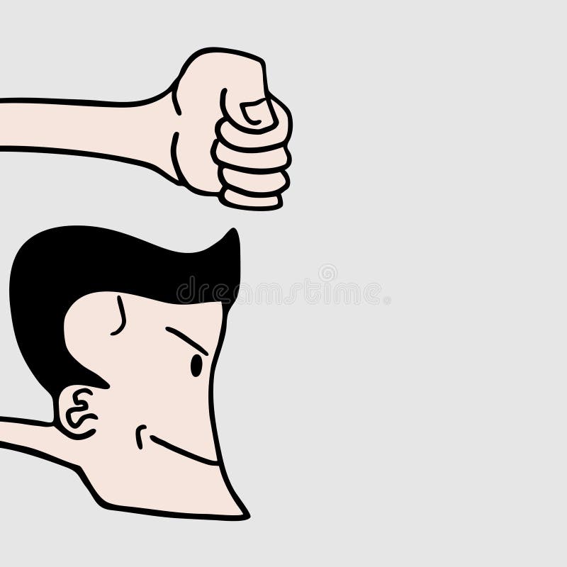 Punch head stock vector. Illustration of creative, vector 30080509