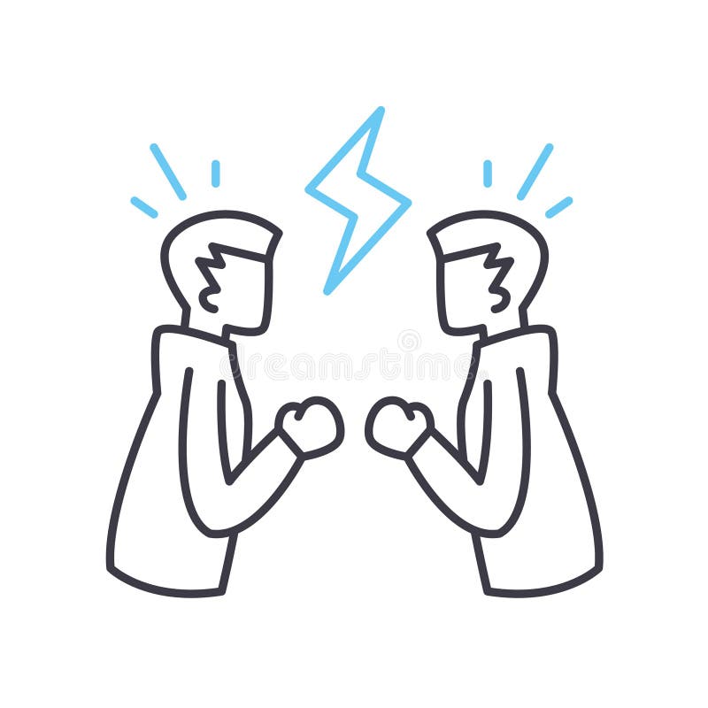 face to face communication cartoon