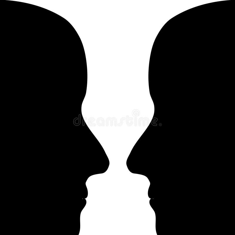Face To Face Silhouette Stock Illustrations 5 166 Face To Face Silhouette Stock Illustrations Vectors Clipart Dreamstime
