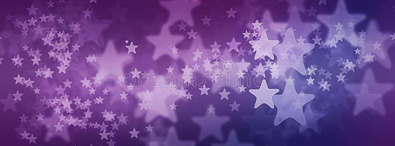 Facebook封面照片的紫色满天星斗的背景库存例证 插画包括有