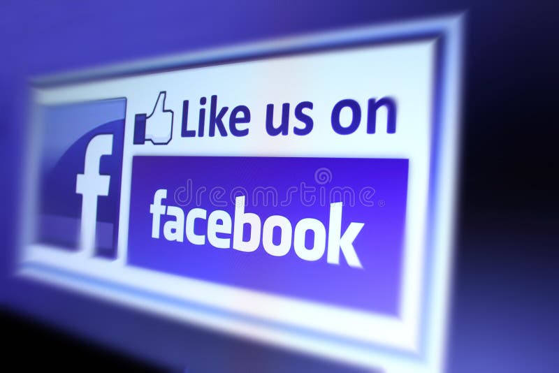 Facebook gillar oss symbolen Facebook gillar oss symbolen
