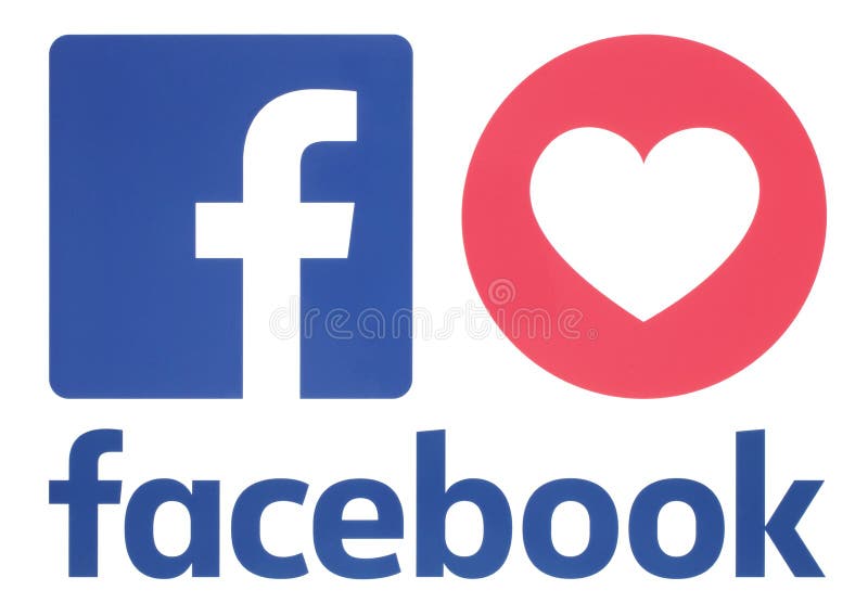 Facebook icon with Love Empathetic Emoji Reaction