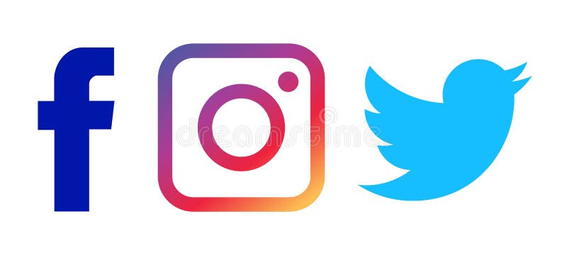 Srilanka,19,february.2020: Set Of Popular Social Media Logos: Instagram ...