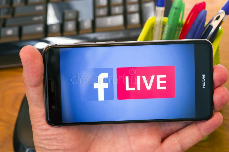 Facebook live at office