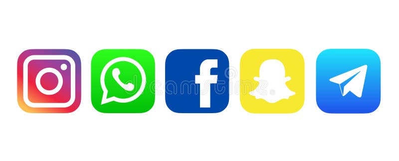 instagram and telegram logo instagram and telegram logo